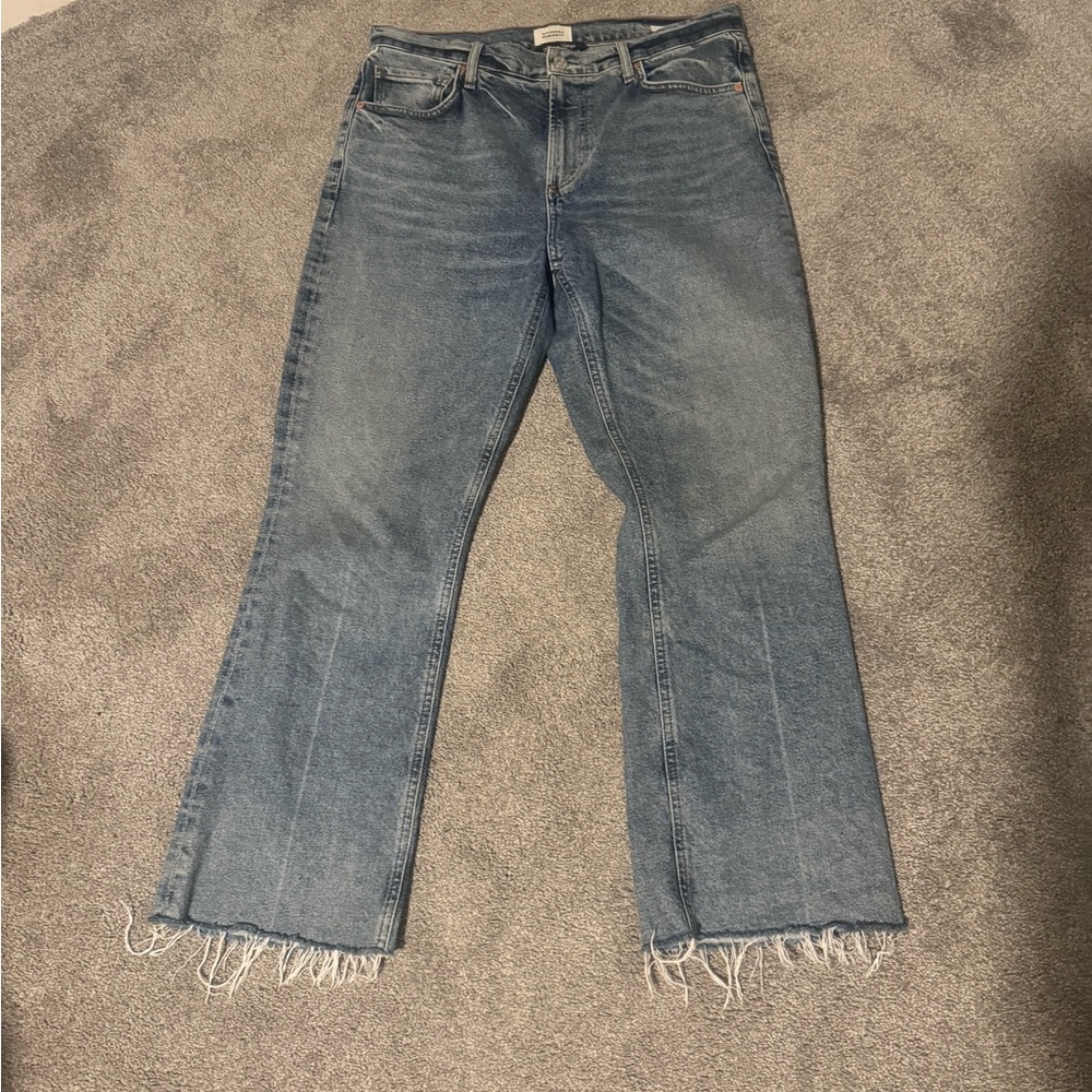 Citizens Of Humanity Light Wash Straight Leg Jeans